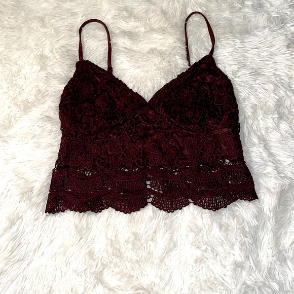LA HEARTS medium corset crop top - Picture 1 of 2